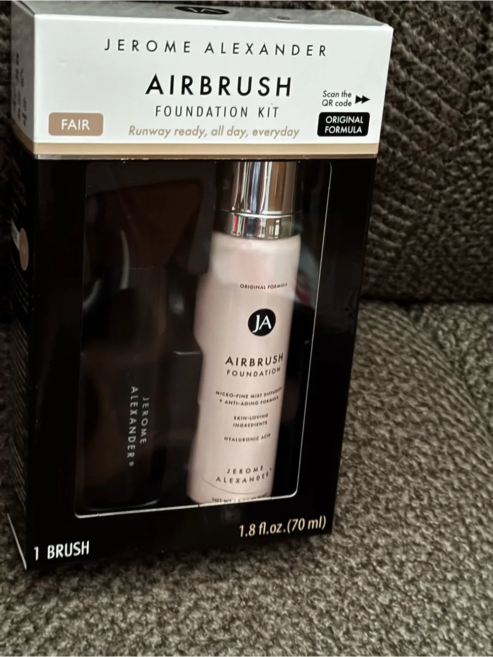 Airbrush Foundation Kit - Fair - Light Pink
